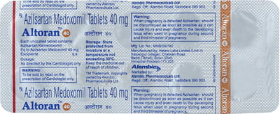 Altoran 40 Strip Of 10 Tablets