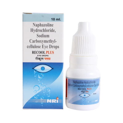Recool Plus Bottle Of 10ml Eye Drops