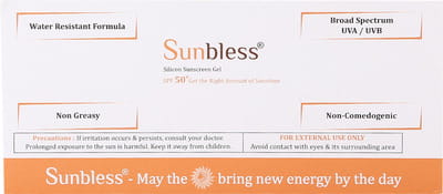 Sunbless Spf 50 Plus Tube Of 30gm Gel