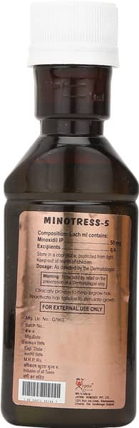 Minotress 5% Bottle Of 60ml Solution