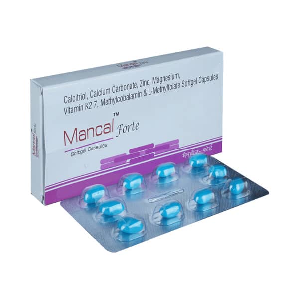 Mancal Forte Strip Of 10 Softgel Capsules