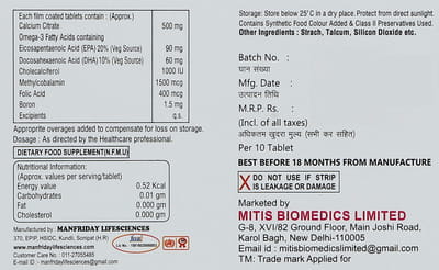एफसी 206 10 टैबलेट्स की स्ट्रिप
