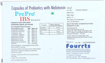Prepro Ibs Strip Of 10 Capsules
