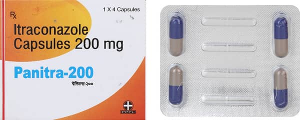 Panitra 200 Strip Of 4 Capsules