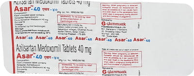 Asar 40mg Strip Of 10 Tablets