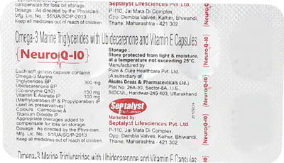 Neuro Q 10 Strip Of 10 Capsules