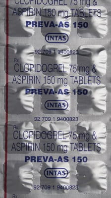 Preva As 150 Strip Of 15 Tablets