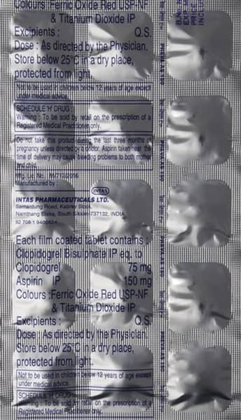 Preva As 150 Strip Of 15 Tablets