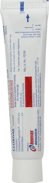 Clobivax Tube Of 25Gm Ointment