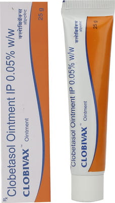 Clobivax Tube Of 25gm Ointment