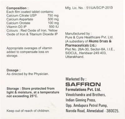 Calvaro Strip Of 15 Tablets