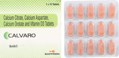 Calvaro Strip Of 15 Tablets