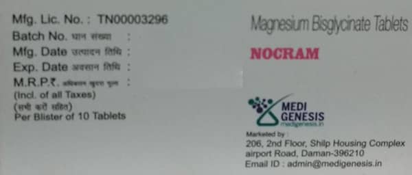 Nocram Strip Of 10 Tablets