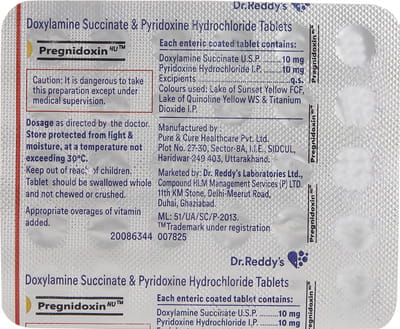 Pregnidoxin Nu Strip Of 30 Tablets