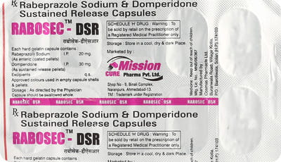 Rabosec Dsr Strip Of 10 Capsules