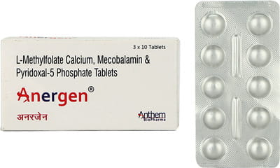 Anergen Strip Of 10 Tablets