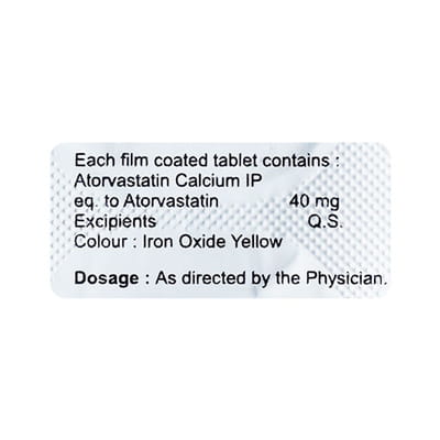 Atvast 40 Strip Of 10 Tablets