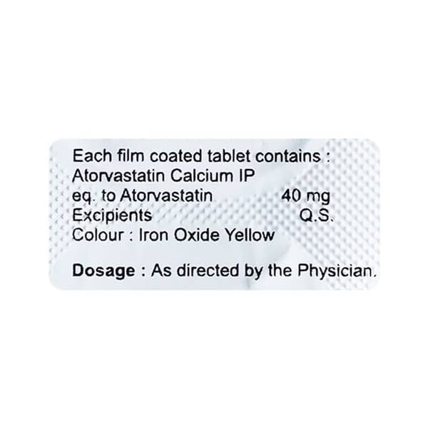 Atvast 40 Strip Of 10 Tablets