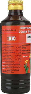 Bethadoxin 12m Bottle Of 220ml Syrup