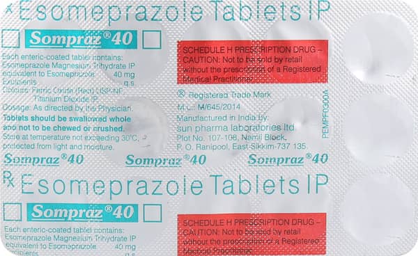Sompraz 40 Tablet