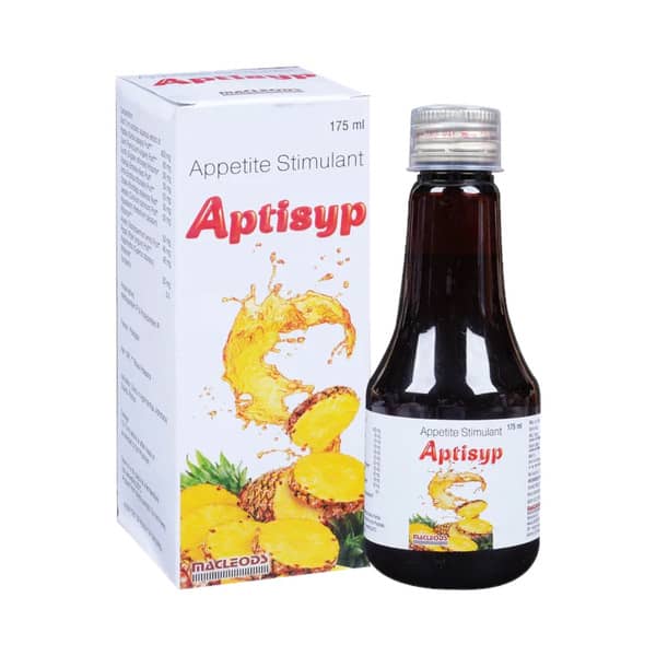 Aptisyp Pineapple Flavour Bottle Of 175Ml Syrup
