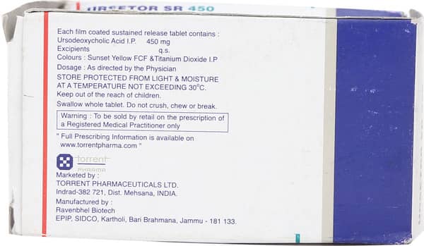Ursetor Sr 450mg Strip Of 10 Tablets