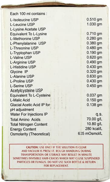 Lamino Nephro 7% Bottle Of 500ml Infusion