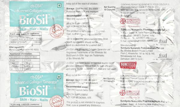 Biosil Strip Of 10 Capsules