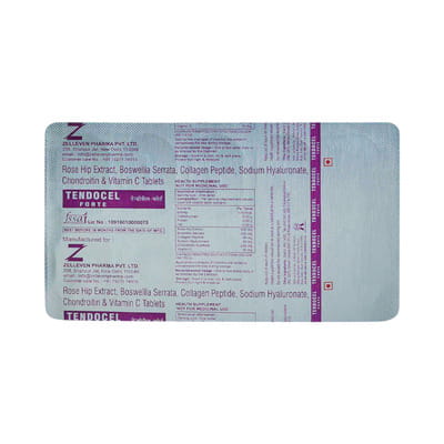 Tendocel Forte Strip Of 10 Tablets
