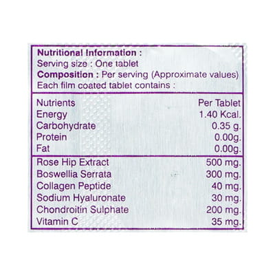 Tendocel Forte Strip Of 10 Tablets