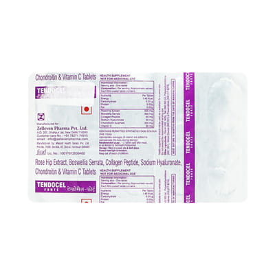 Tendocel Forte Strip Of 10 Tablets
