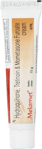 Melamet Tube Of 15Gm Cream