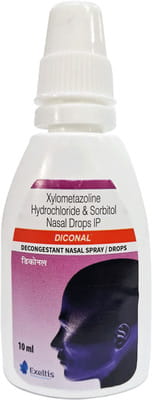 Diconal Decongestant Bottle Of 10ml Nasal Drop/Spray