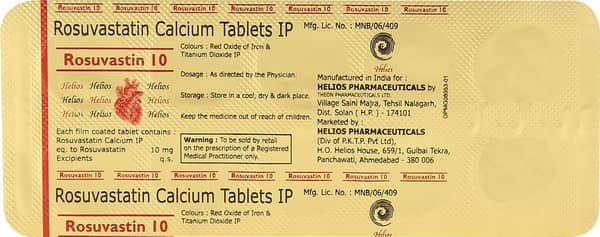 Rosuvastin 10 Tablet