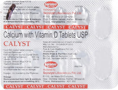 Calyst Strip Of 10 Tablets