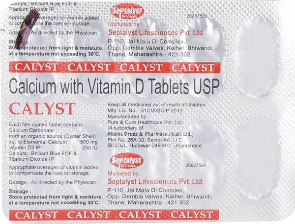 Calyst Strip Of 10 Tablets