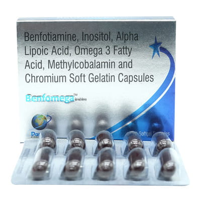 Benfomega Strip Of 10 Capsules