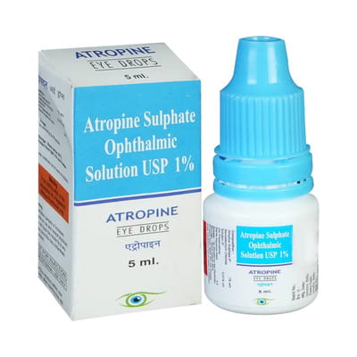 Atropine 1% Bottle Of 5ml Eye Drops
