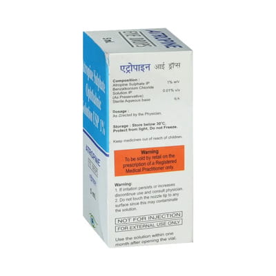 Atropine 1% Bottle Of 5ml Eye Drops