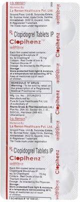 Clopihenz 75mg Strip Of 10 Tablets