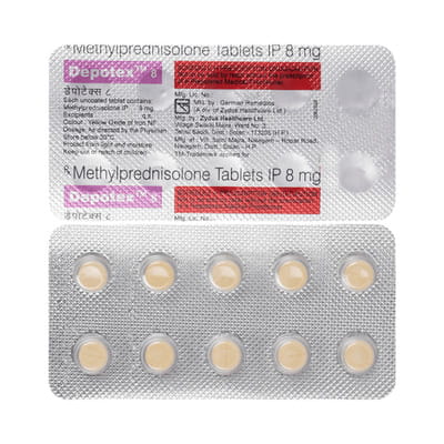 Depotex 8 Strip Of 10 Tablets