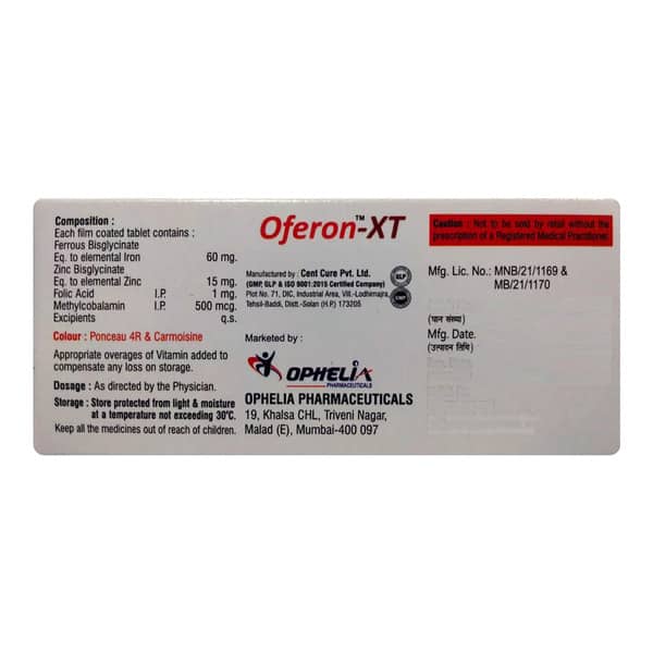 Oferon Xt Strip Of 10 Tablets