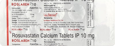Roslaren 10 Strip Of 10 Tablets