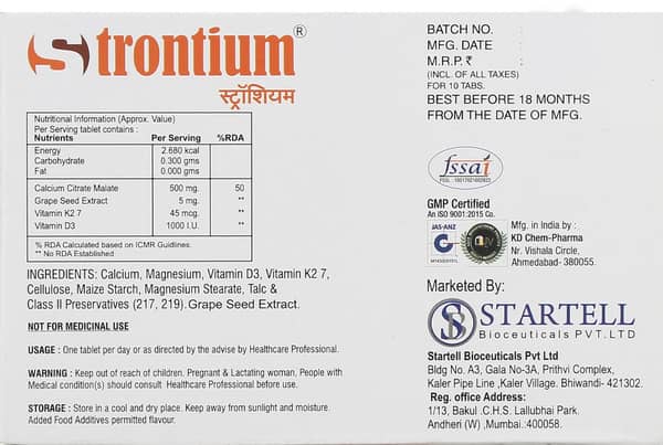 Strontium Tablet