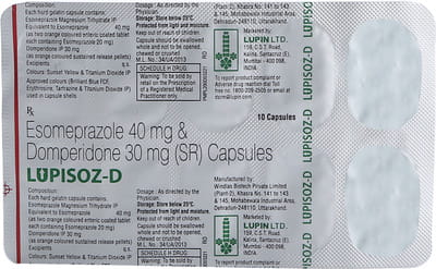 Lupisoz D Strip Of 10 Capsules