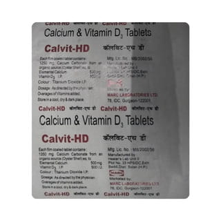 Calvit Hd Strip Of 15 Tablets