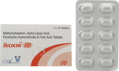 Becocnx Od Strip Of 10 Tablets