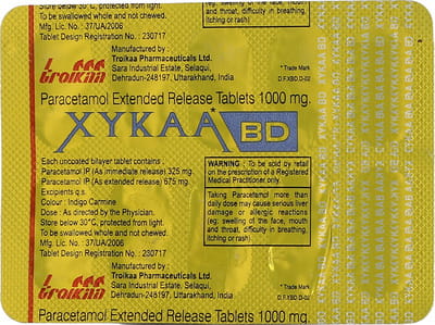 Xykaa Bd 1000mg Strip Of 10 Tablets