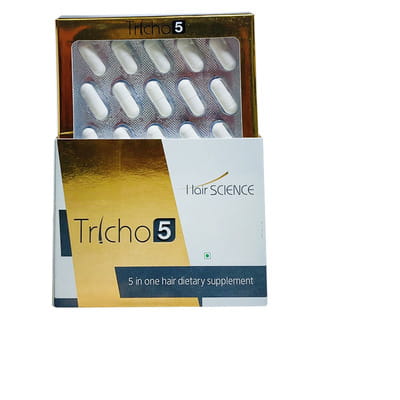 Tricho 5 Strip Of 15 Capsules