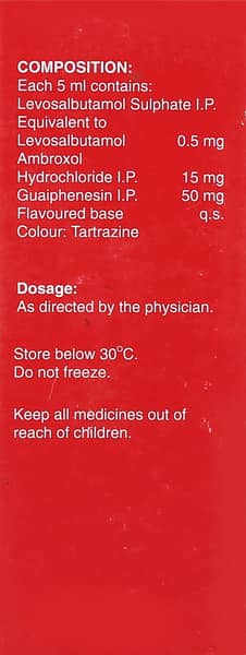 एस्कोरिल एलएस जूनियर एक्सपेक्टोरेंट